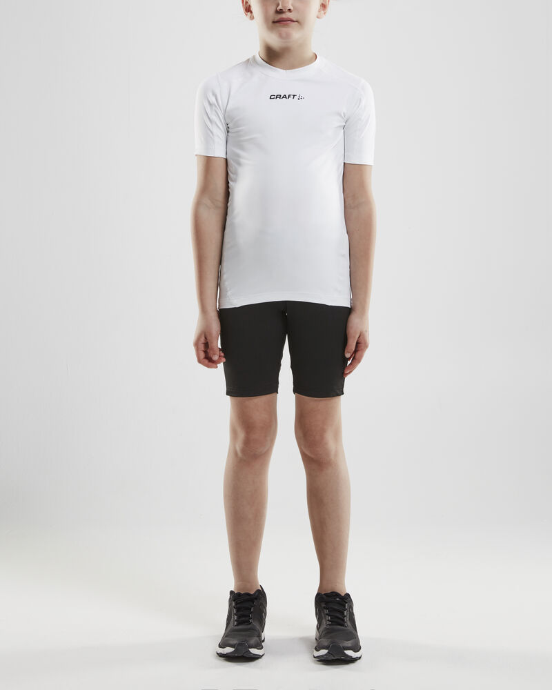 Craft - Pro Control Compression Tee Jr White 146/152